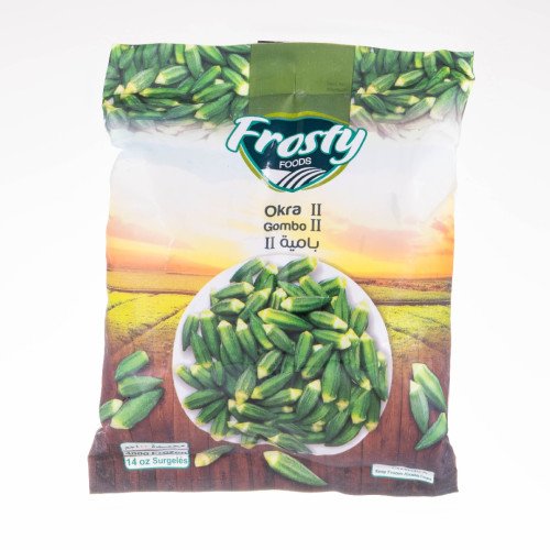 *Frosty Okra #2 400 g (14 oz) x 20 ct