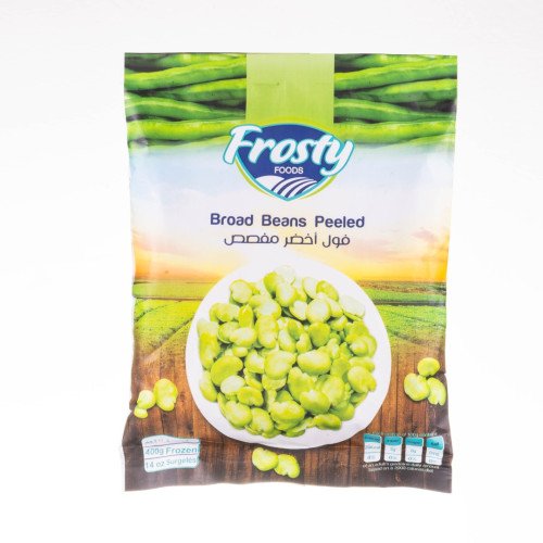 Frosty Double Broad Beans ( Peeled ) 400 g 20 cT