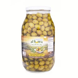*Souhoul Al Koura Green Olive with Thyme 3000 g (6.6 lb) x 4 ct