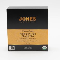 Jones Organic Cinnamon and Ginger 18x110x2 G